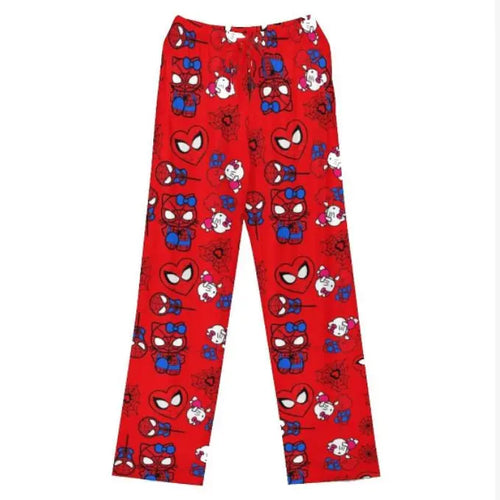 New Autumn Winter Flannel Popular Hello Kitty Pajama Pants Thickened