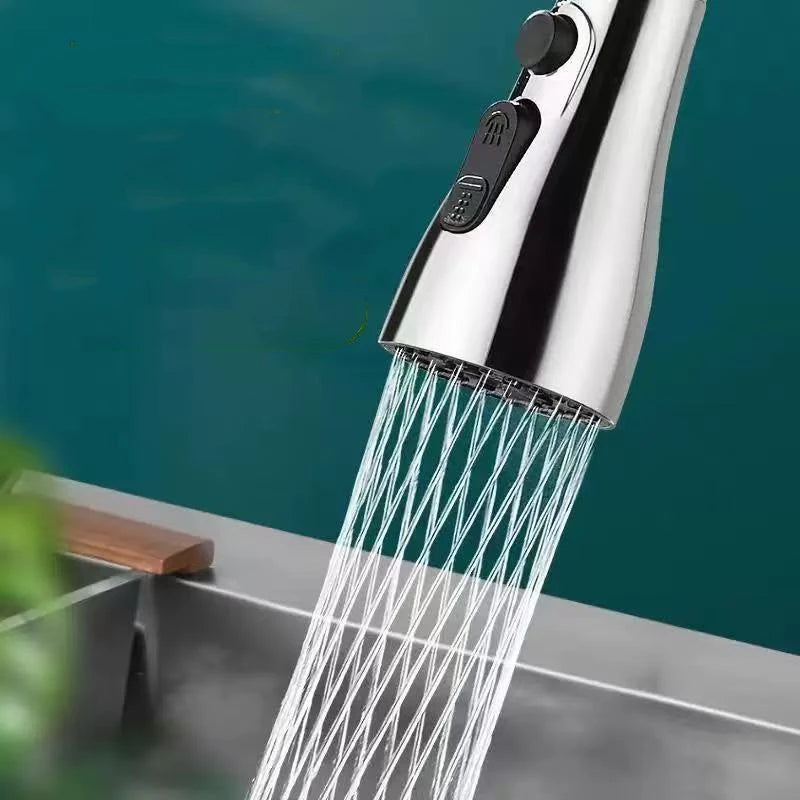 Kitchen Faucet Accessories Replace Sprayer Nozzle 3 Modes ABS Bathroom