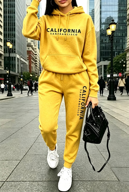 Fall Winter Womens Outfits Street Casual Hooded Sweatshirts Outdoors