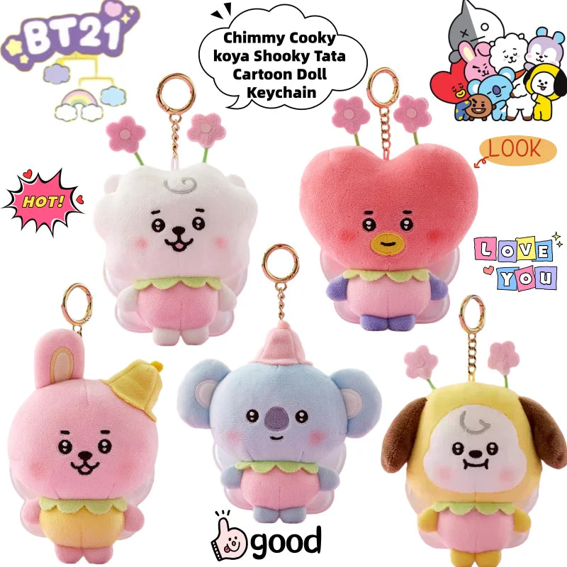 BT21 Chimmy Cooky koya Shooky Tata Creative Anime Peripheral Cartoon