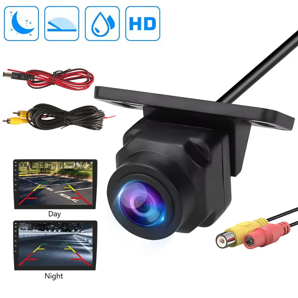 1080P Car Rear View Camera 170° Wide Angle Adjustable