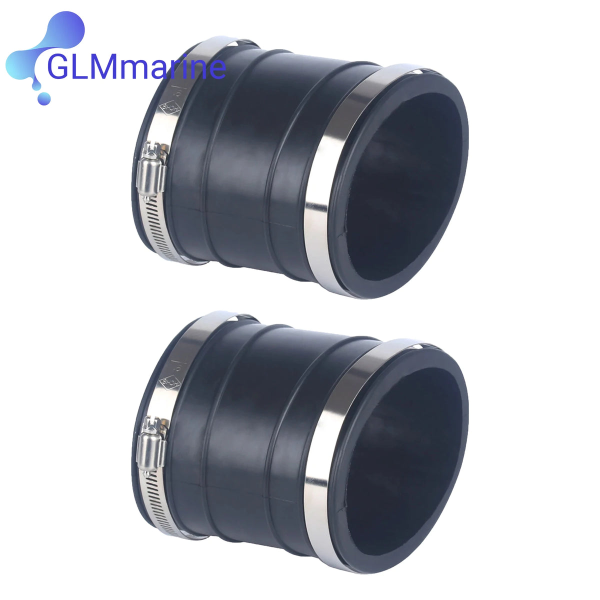 2 Sets 32-14358T Lower Exhaust Tube for MerCruiser 4.3L 7.4L MC1 Stern