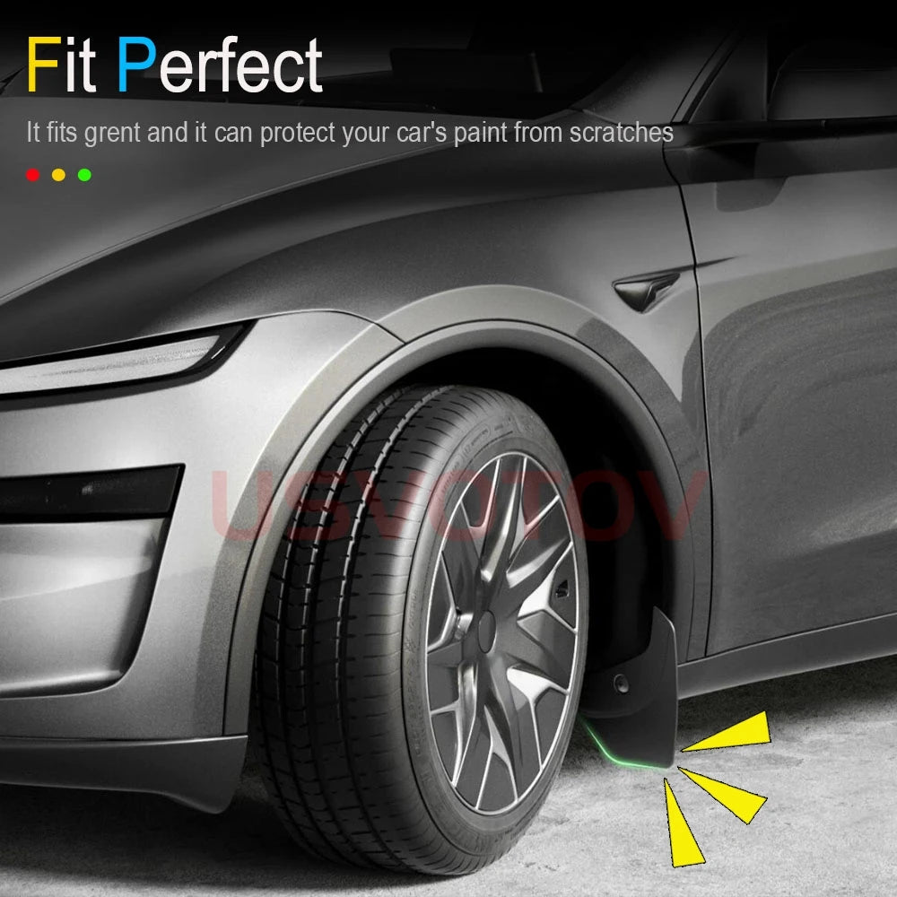 Protect Paint Mud Flap for Tesla Model 3 Y YL Accessories 2025 2026