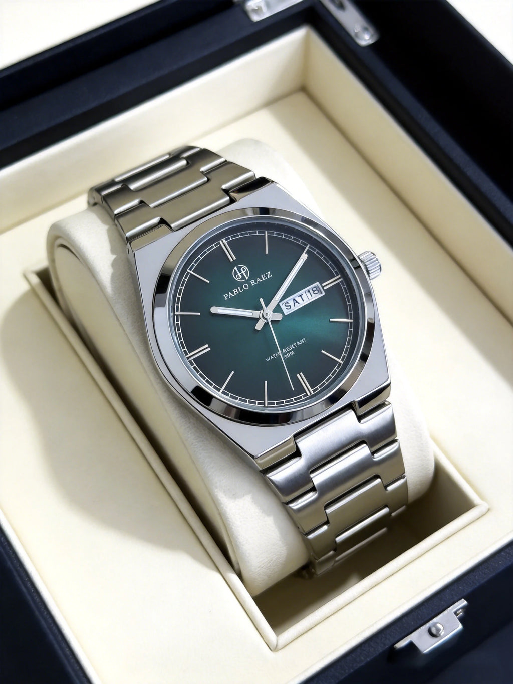 PABLO RAEZ Luxury Quartz Man Wristwatch Men Watches Waterproof