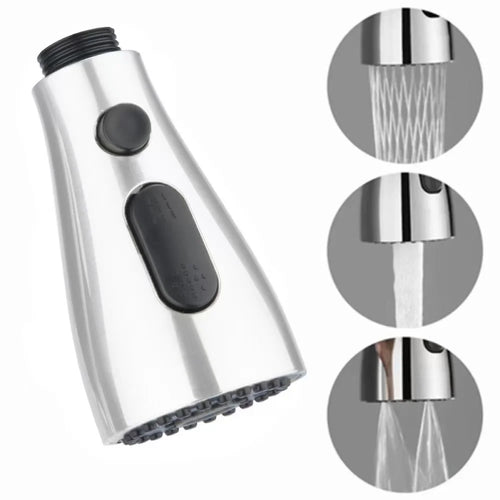 Kitchen Faucet Accessories Replace Sprayer Nozzle 3 Modes ABS Bathroom