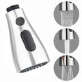 Kitchen Faucet Accessories Replace Sprayer Nozzle 3 Modes ABS Bathroom