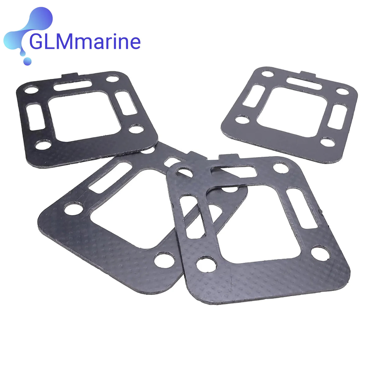4Pcs Exhaust Elbow Riser Gasket For MerCruiser SternDrives 2.5L 3.0L