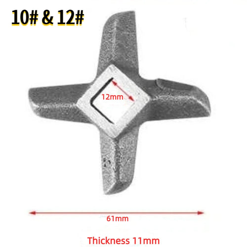 Meat Grinder Cross Blade, 5 # 10 # 12 # 22 # 32 # 32 # 42 # Universal
