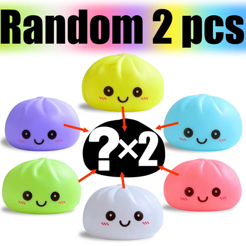 2027 New Dumpling Night Lights Glowing Dumplings Desktop Ornament Cute