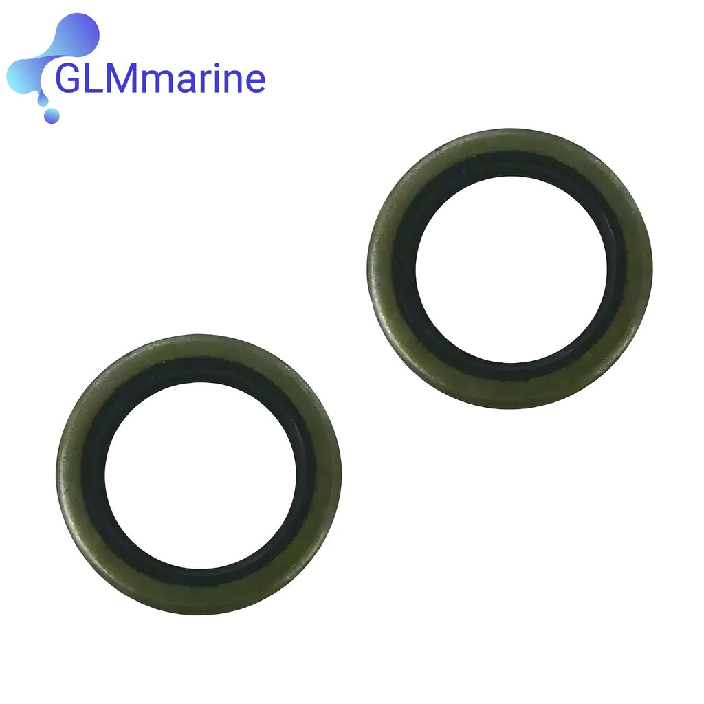 2Pcs Oil Seal 320862 for OMC Stern Drive 3.0L 3.8L 4.3L 5.0L 5.7L 5.8L