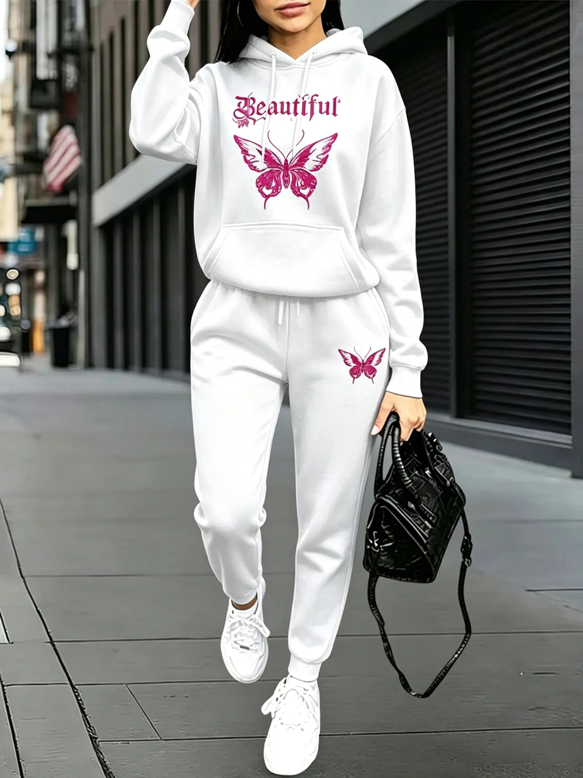 2026 Fashion Tracksuit for Women Autumn Winter Daily Casual Sports