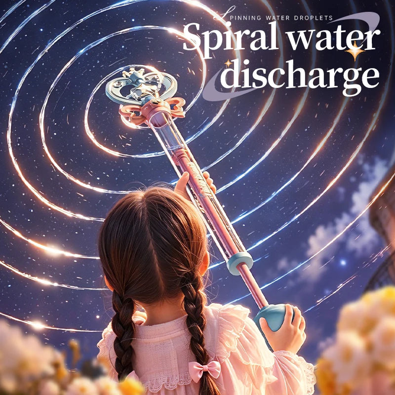 Magic Fairy Wand Water Gun Sparkling Summer Water Play Toy for Kids