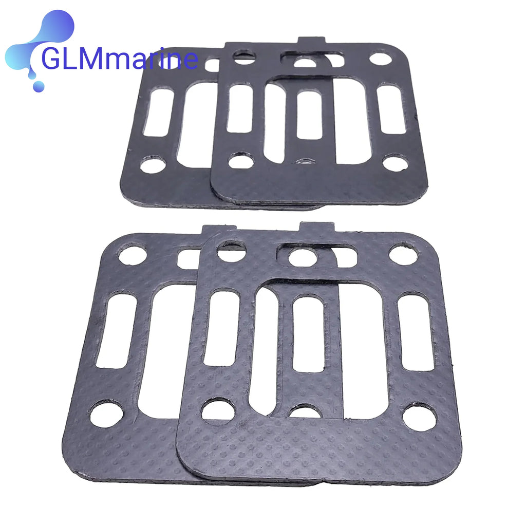 4Pcs Exhaust Elbow Riser Gasket For MerCruiser SternDrives 2.5L 3.0L