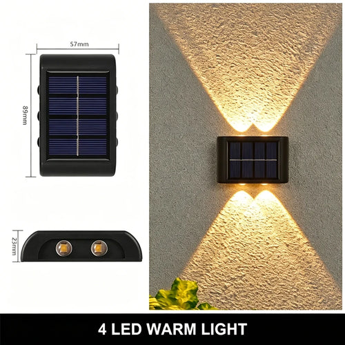 Outdoor Solar Garden Lights with Human Body Motion Sensor 3 Modes