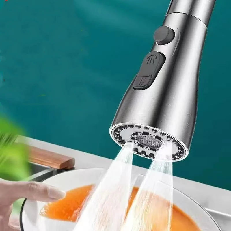 Kitchen Faucet Accessories Replace Sprayer Nozzle 3 Modes ABS Bathroom