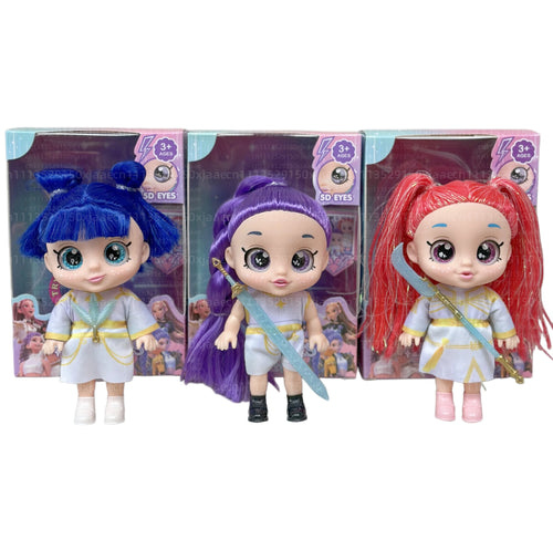 Anime Girls Lumi Mila Zoi Witch Hunter Figure Girl Dolls 7 Inch 5D