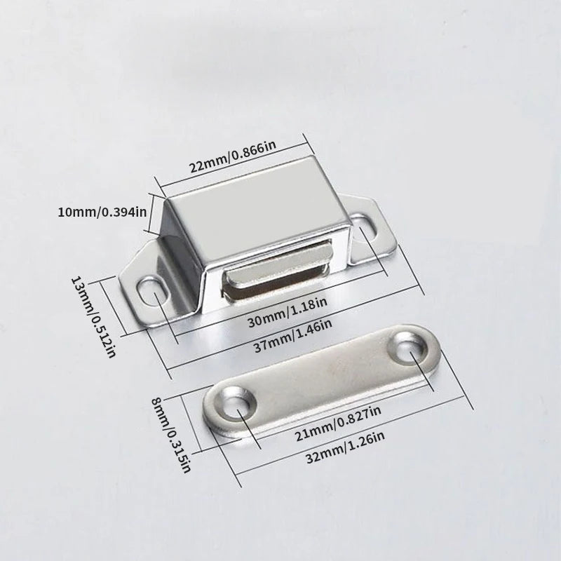 2/8pcs Magnetic Door Suction, Hardware Accessories Closed Door