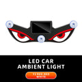 Solar Powered Car Neon Light Wireless Cool DEMON EYE Led Ambient Light