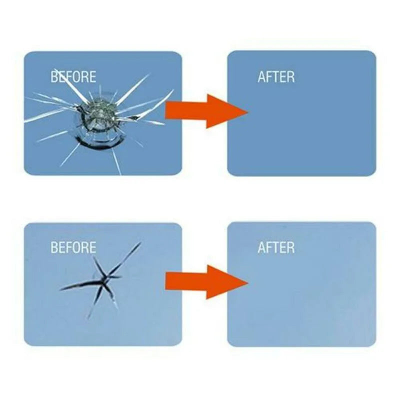 1set Car Windshield Windscreen Glass Repair Resin Kit 3ml Auto Vehicle
