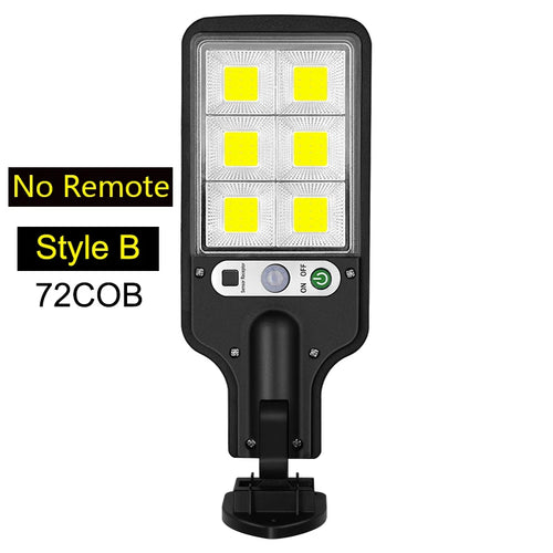 Outdoor Solar Garden Lights with Human Body Motion Sensor 3 Modes