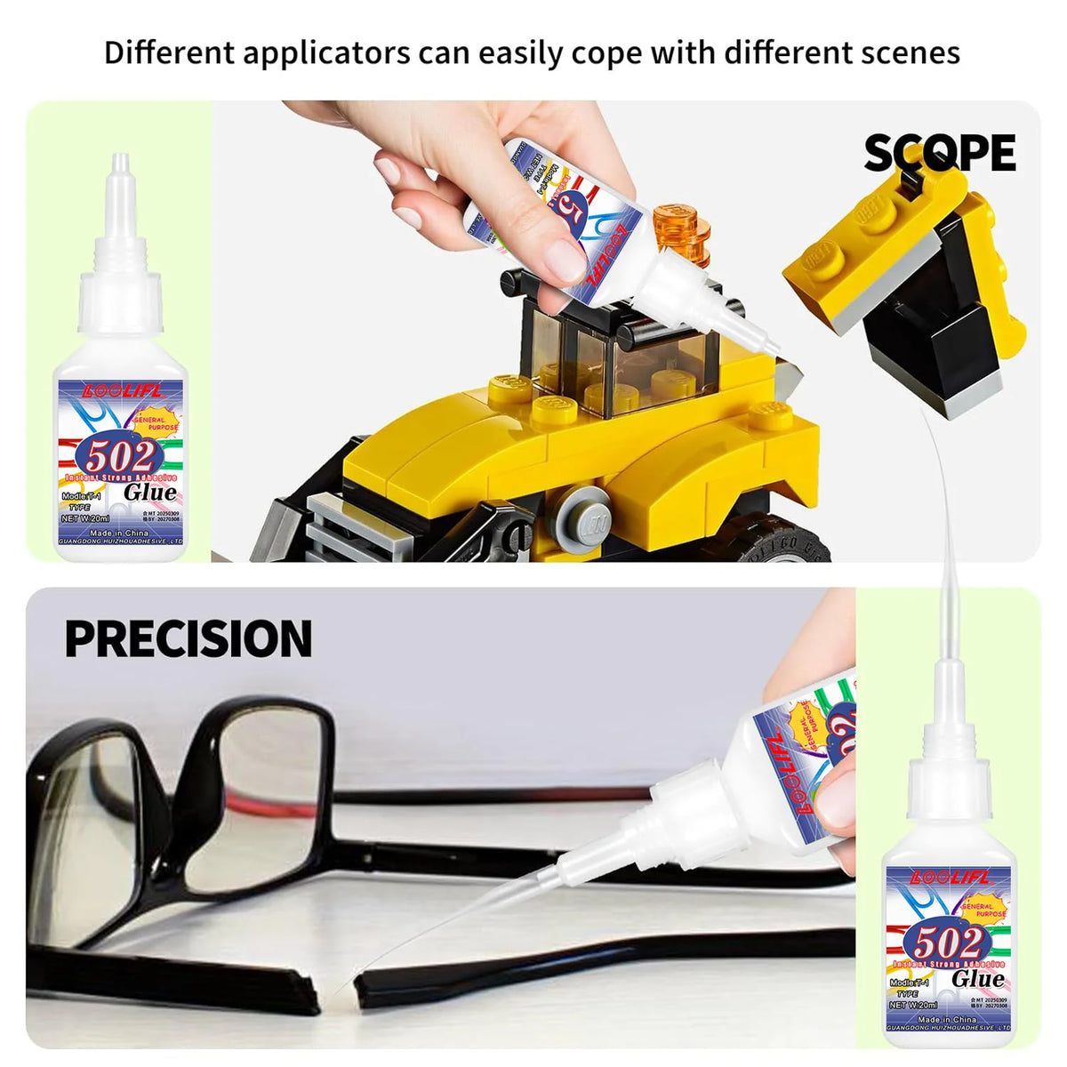 502 super strong quick-drying adhesive, professionally used for daily