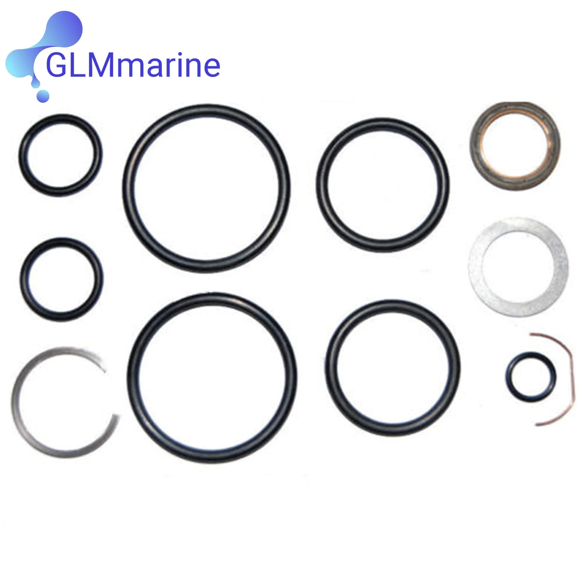 Power Trim Seal Rebuild Kit for Mecruiser  R, MR, Alpha One, Alpha One