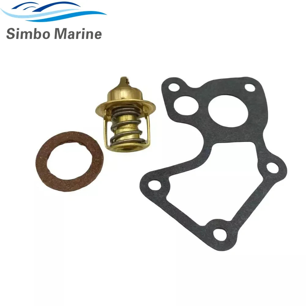 For Johnson Evinrude Thermostat Kit 143F(62° C) 60 65 70 75 HP Engine