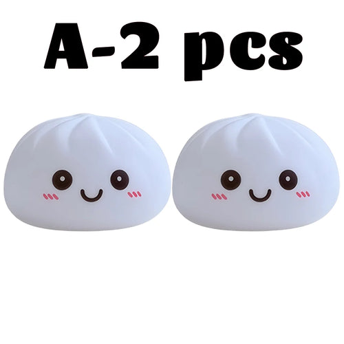 2027 New Dumpling Night Lights Glowing Dumplings Desktop Ornament Cute