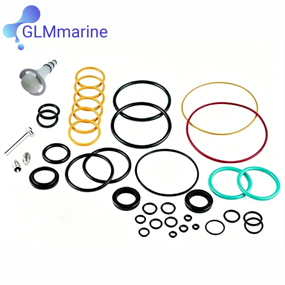 Power Trim Seal Kit 878408A1 & Relief Valve 893929A01 Fits Mercury