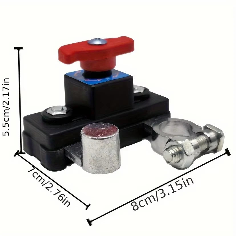 Car Battery Cut Off Switch 12V/24V ﻿Disconnect Automatic Circuit