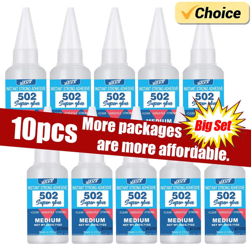 Hot Sell 1-10 PCs 502 Instant Super Quick-drying glue Multipurpose
