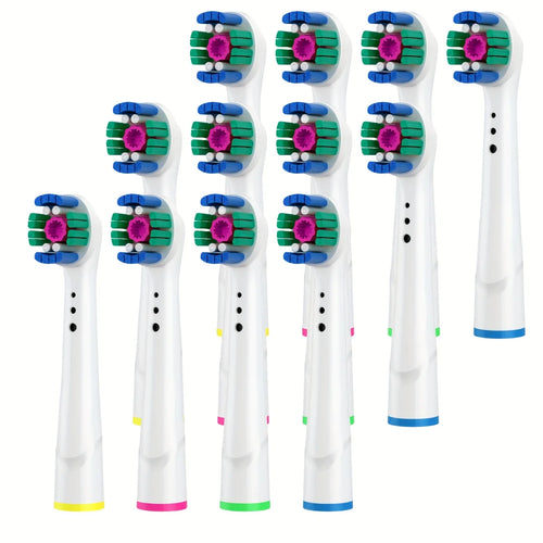 4/12/16Pcs Replacement Toothbrush Heads Compatible with Oral-B Braun