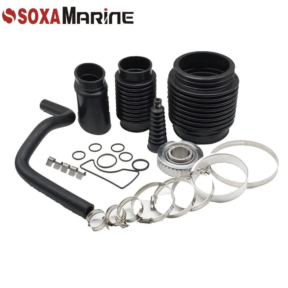 Transom Seal Bearing Bellows Kit For Mercruiser Bravo 1 2 3