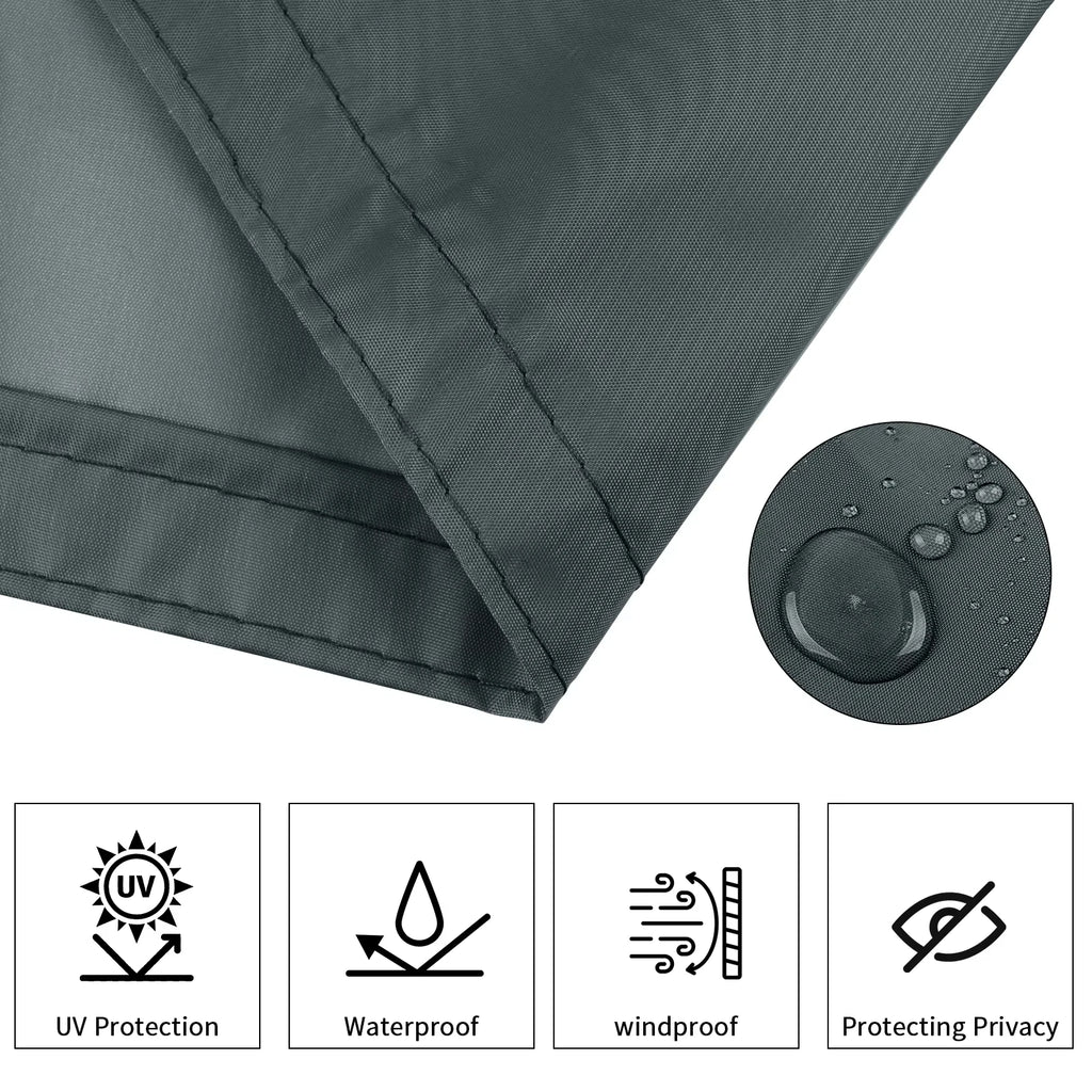 Fence Privacy Screen Heavy Duty Windscreen Fencing Cover Mesh Fabric