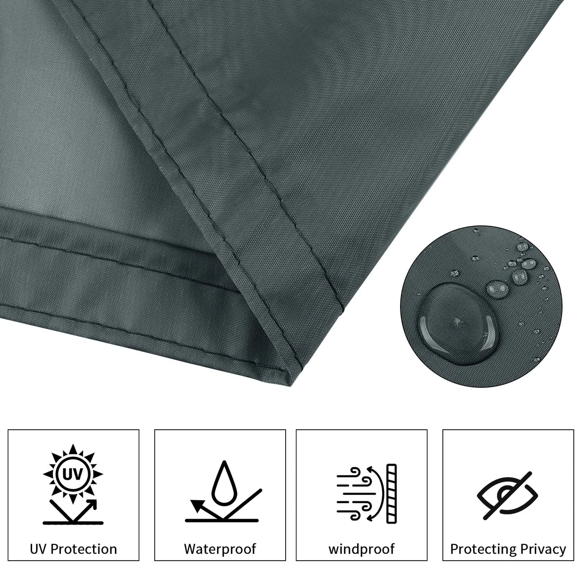Fence Privacy Screen Heavy Duty Windscreen Fencing Cover Mesh Fabric