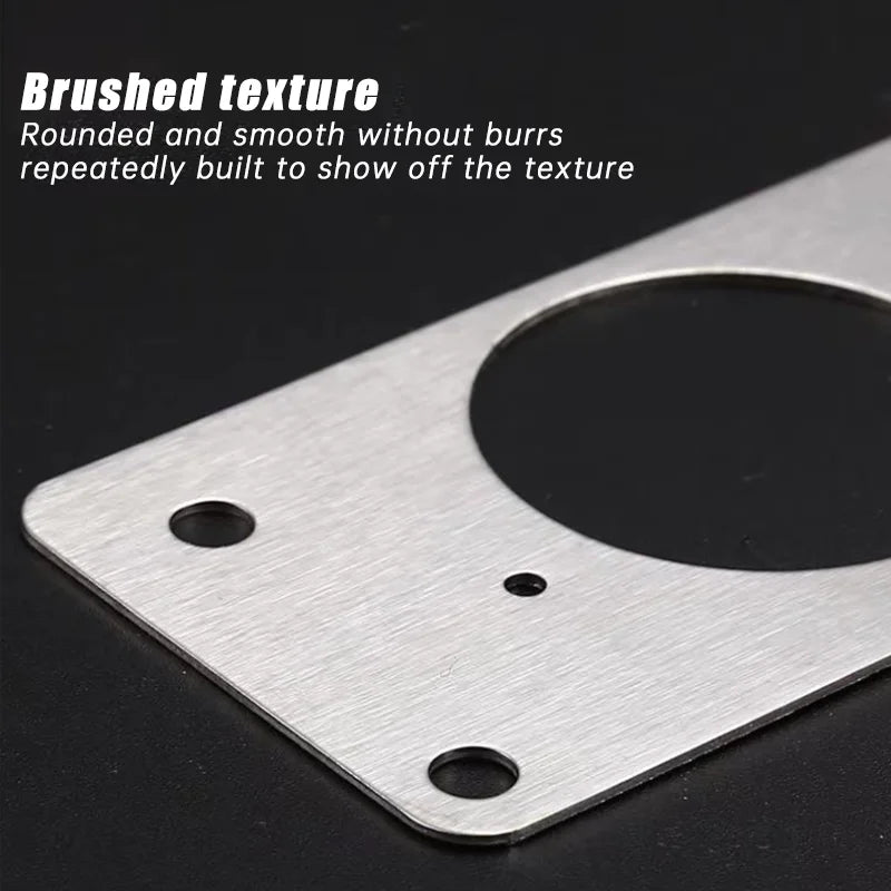 Cabinet Hinge Repair Plate Kit Kitchen Cupboard Door Hinge Mounting