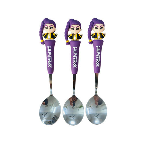 Anime Hunters Girls Lumi Mila Zoi Spoon Fork 304 Stainless Steel