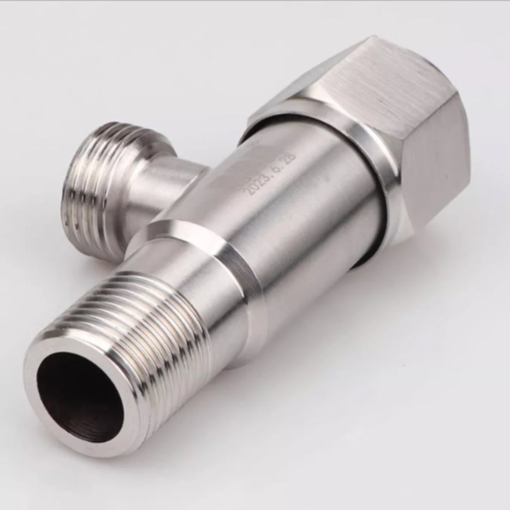 Stainless Steel Hot Cold Inlet Valve Toilet Filling Angle Valves Sink