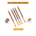 5Pcs .22cal Phosphor Bristle Bronze Bore Gun Cleaning Brush for .22