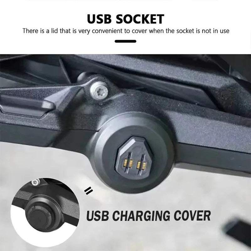 USB Charging Cover for R1300GS R1300GS ADV R 1300GSA 2023 2024 2025