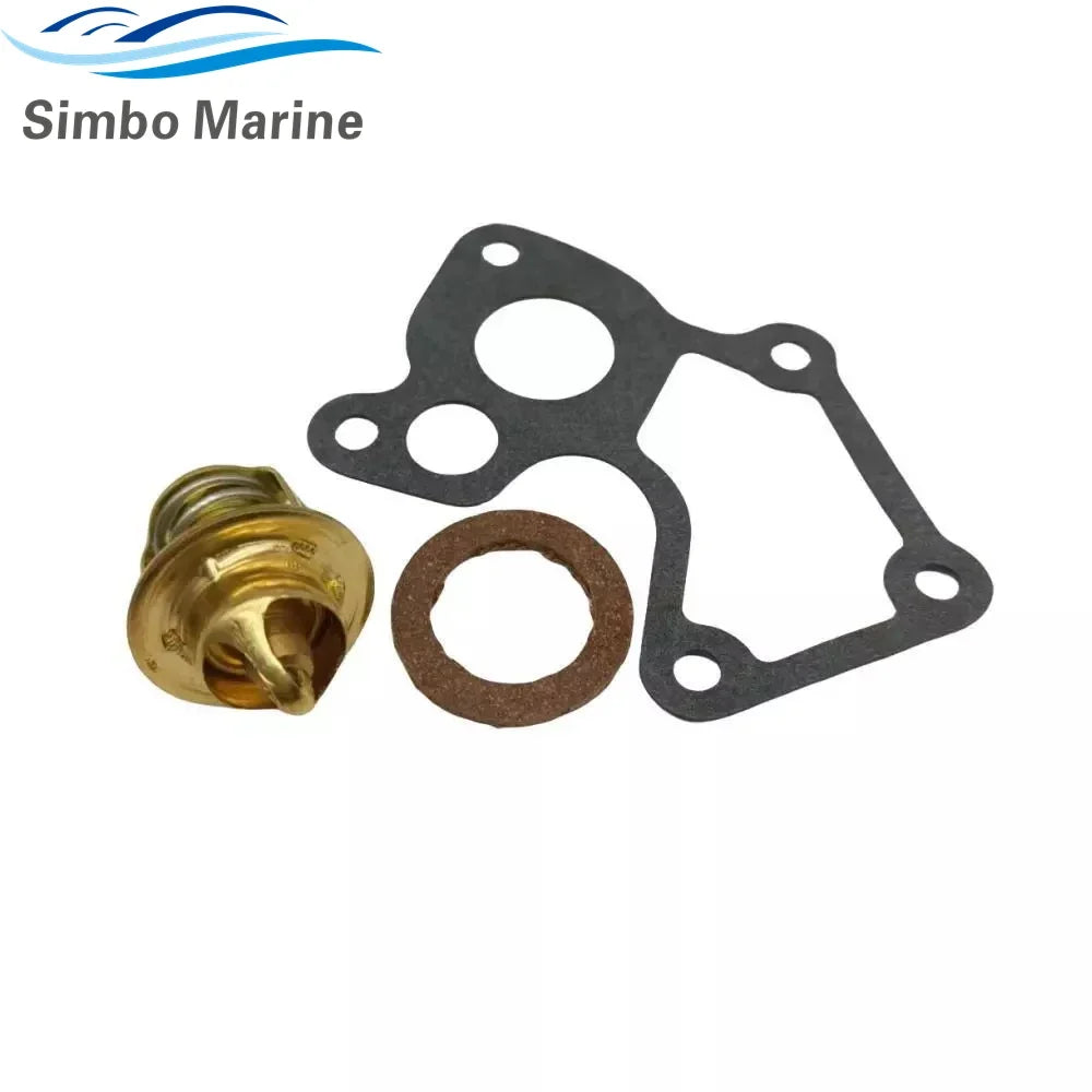 For Johnson Evinrude Thermostat Kit 143F(62° C) 60 65 70 75 HP Engine