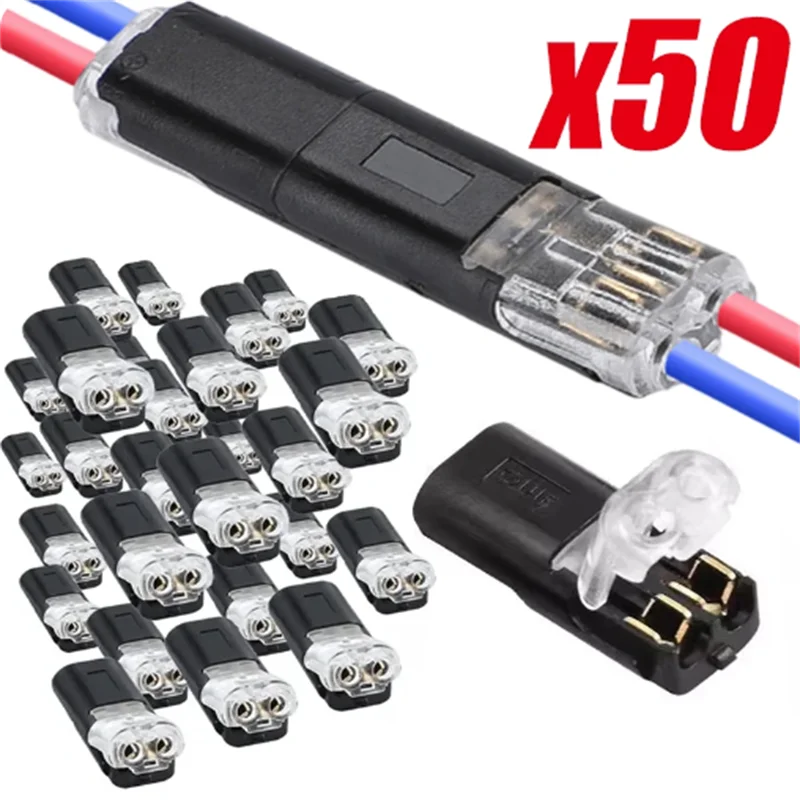 2 Pin Way Plug Waterproof Electrical Connector Car Wire Cable