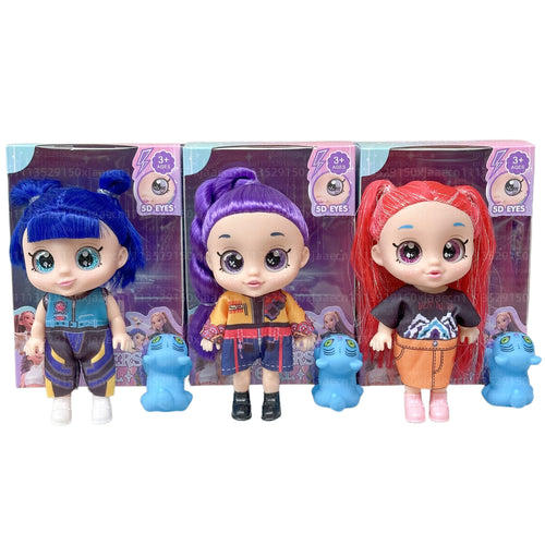 Anime Girls Lumi Mila Zoi Witch Hunter Figure Girl Dolls 7 Inch 5D