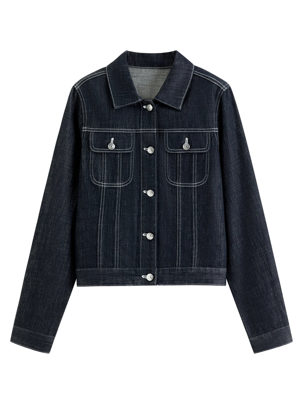 FSLE【Premium Series】Vintage Y2K Denim Jacket Jeans Set Slim Trucker