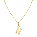 A-Z Initial Necklace 18K Gold Plated Necklace Cute Letter Stainless
