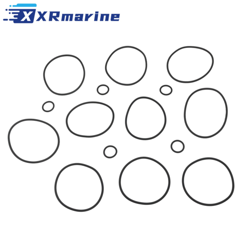 15Pcs Oil Change O-ring Seal Kit For Suzuki 4-Str 8 9.9 15 20HP