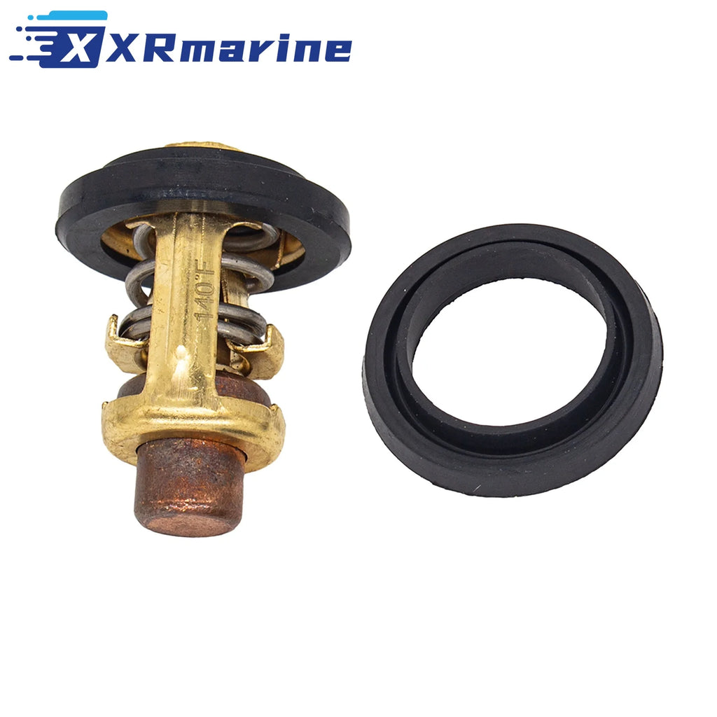 For Yamaha Outboard 2-Str 9.9D 15D Thermostat 6F5-12411-03 with Gasket