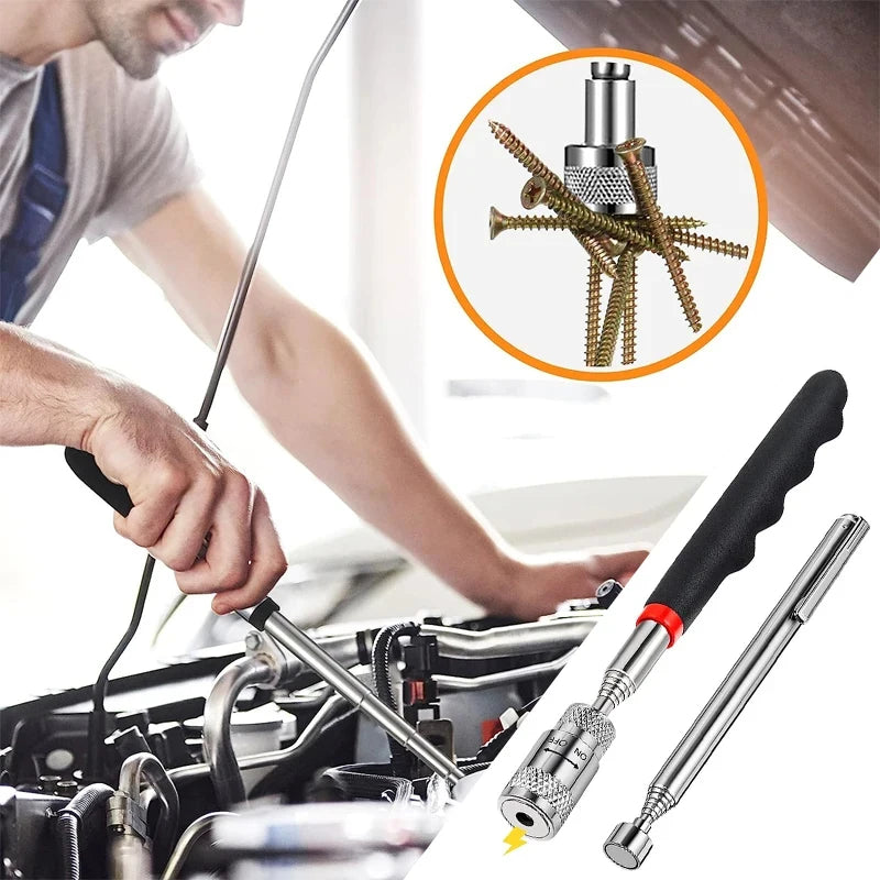 Portable Telescopic Magnetic Pickup Tool Extendable Magnet Pen for