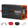 WEIPOER Pure Sine Wave Inverter DC 12V/24V to AC 120V 3000-6000W 60hz
