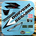 Jet Boat Decal SEADOO RXT300 Vinyl Stickers RXT300 Boat Watercraft